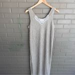 Victoria's Secret Victoria’s Secret Gold Label Green Lace Embroidered Crinkle Light Maxi Gown M Photo 8