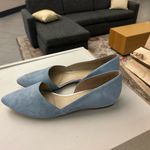 Vince Camuto Naturalizer Light Blue Suede Flats 9 1/2 M Great Shape. Sold at Nordstrom Photo 1