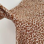 Lou & grey ANN TAYLOR LOFT Leopard Print Essential Leggings Cream Brown Cheetah Photo 6