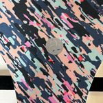 Zella Racerback Sports Bra Multicolor Green Pink Blue Size Small Round Neck Gym Photo 4