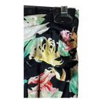 ZARA  Shorts Women Medium Black Floral Print‎ Pull On Whimsigoth Boho Cottagecore Photo 5