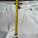 Paige  Denim Women’s Size 28 White Roxie Capri Jeans Photo 7