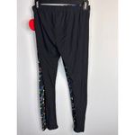 Just One Christmas Lights Holiday Theme Leggings 2 Pcs Women's Medium NWT Black Photo 6