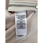 DKNY‎ Sport Ribbed Full Zip Hoodie Athleisure Jacket Comfy Warmth Medium Tan Photo 5