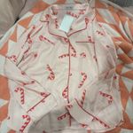 Adeline Candy Cane PJ Set Photo 1