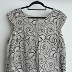 Lina Tomei Linen Dress XL Embroidered Lagenlook Farmer Earthy Cottage Boho Tan Photo 1