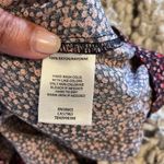 Treasure & Bond NWT ‎  Rayon Button Down Floral Blouse. Short sleeve. Size Small Photo 5