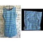 Fargo Clothing Supply Company Wool Jumper Large Blue Plaid Sleeveless D… Size undefined Photo 1