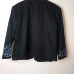 Dress Barn XL Navy Zip Up Jacket Plus Photo 3