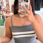 Brandy Melville Grey Knit Tank Top Photo 1