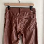 MOTHER The Mid Rise Dazzler Ankle Pants Wax on Wax Off Friar Brown Size 27 Photo 7