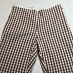 A New Day Mid Rise Gingham Print Skinny Ankle Pants Size 8 Preppy Casual Neutral Photo 4