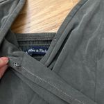 Abercrombie & Fitch NWOT abercrombie hunter green faux wrap romper Photo 5