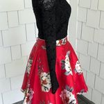 City Studio Women's Black/Red Top/Skirt Two Piece Mix & Match Set sz Jr's 3 Photo 4