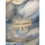 Simply Southern  Tie Dye Pullover Cotton Blue Y2K Preppy Cozy Autumn Winter Belle Photo 3