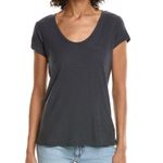 James Perse  Charcoal Grey Cotton Modal T-Shirt Size 3 Large Photo 0