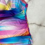 La Blanca  Sunset Shores Halter Tankini Swim Top Size 4 Colorful Slimming New Photo 3