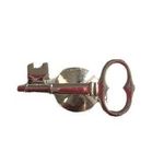 🔃Vector Marketing Key Pinback Button Silver Photo 0