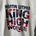 Urban Outfitters Martin Luther High Wolves T Shirt Vintage 90s Y2K Medium M White Graphic Tee Photo 12