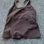 Lands End size 8 underwire bra tankini top Women's Black Tank Top Photo 3