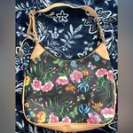 CL AMERICA Floral Shoulder Bag Black Photo 1