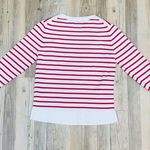 Banana Republic “Paris” red white Navy sweater sz small Photo 6