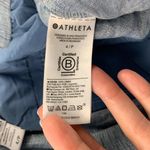 Athleta PETITE Light Chambray Blue Linen Jogger Pant 4P Photo 3