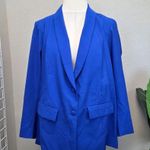 Torrid  Studio Electric Blue Blazer - Size 22/24 (3) Photo 3