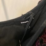 Diesel women's XXS one shoulder striped sparkle shimmer ruffle party dress NWD Photo 2