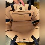 Ann Taylor blue Structured Tote Bag Photo 2