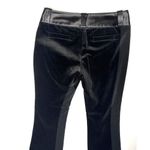 Banana Republic Martin fit velvet black flare pants lined satin waist size 4 Photo 8