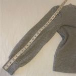 Madewell  Women's Puff Sleeve Pullover Sweater Gray Size XS Mock Neck Long Sleeve Photo 9