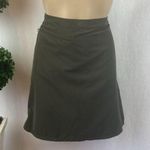 Patagonia Brown Athletic Sport Side Zip Mini Skort Skirt 8 Photo 0