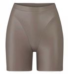 SKIMS faux leather biker short Cement color size S NWT Photo 0