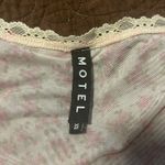 Motel Rocks Gardenia Print Mesh Top Photo 1