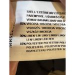 Mon Renn Winslow Midi Dress Linen Strapless Black Minimalistic Women Size‎ M/10 Size M Photo 3