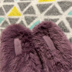 PINK - Victoria's Secret Fuzzy PINK slide on slippers Photo 2