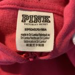 PINK - Victoria's Secret 109 Victoria's Secret Pink Full Zip Shiny Hoodie Iridescent Pink Preppy small Photo 4