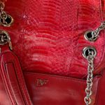 Diane Von Furstenberg  Red Leather Chain Bag Photo 10