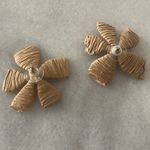 A New Day  raffia flower pedal with stone earrings Fashion jewelry New Photo 4