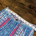 80s 90s Vintage Colorful Floral Striped Geometric Patterned Shorts Size M Photo 5
