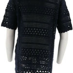 Isaac Mizrahi Hand Crochet Open Front Cardigan Women's A306443 Photo 1