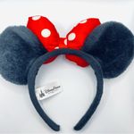 Disney π Authentic Park Minnie Mouse Red Polka Dot Bow Ears Headband, Souvenir Photo 5