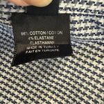 Pink Tartan mini houndstooth long sleeve button down collared shirt women's 8 Gray Photo 8