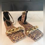 Good American  Ankle Strap Sandals Leopard size 7​​ Photo 1