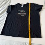 Gildan Women's / Unisex XL Rhinestone T-shirt " Dear Santa I Can Explain XOXO Christmas Photo 4