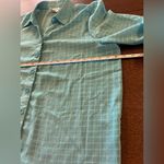 Bonworth  Blue Button-Down Shirt Women’s Lightweight Blouse Size LP (12-14) Photo 5