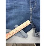 Levi's Levi Strauss Co Mid Length Denim Shorts Women's Size 29 Blue Cuffed Rolled Photo 14