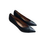 Vionic  Sylvie Pumps Womens 8 Black Arch Support NPA Slip-On Kitten Heels Shoes Photo 2