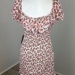 J for Justify  Floral Ruched Mini Dress Size Large NWT Photo 4